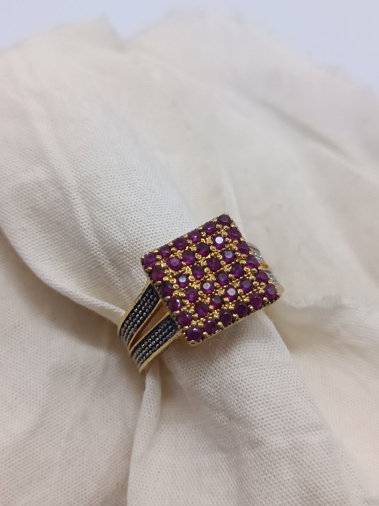 Beautiful chetam stone ring