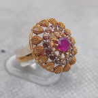 Beautiful  red chetam ring