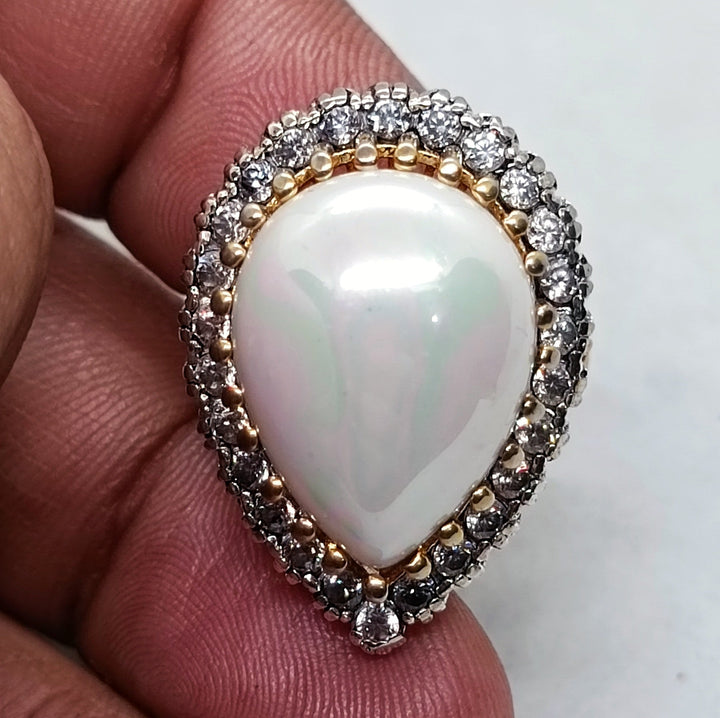 Beautiful sultan pearl ring140