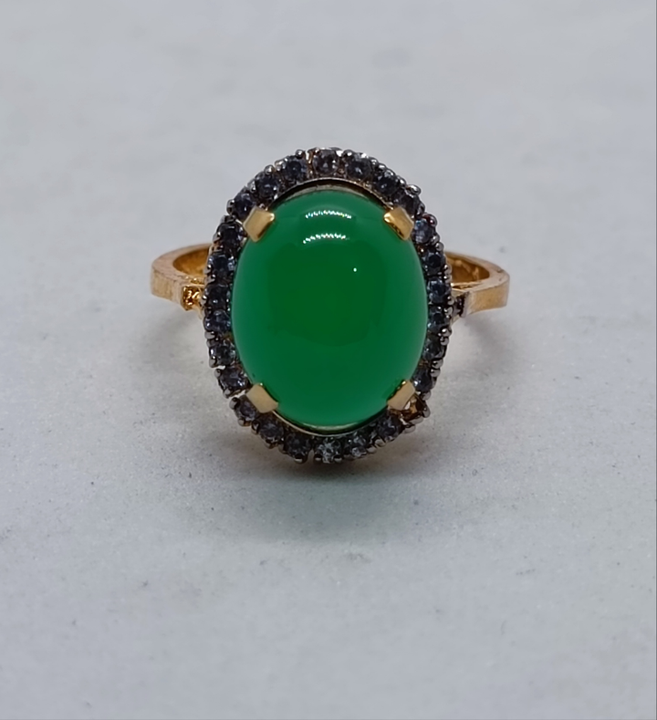 Emerald stone ring 1180