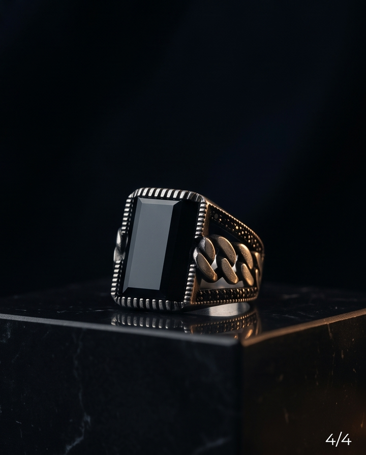 Men Ring 925 Silver