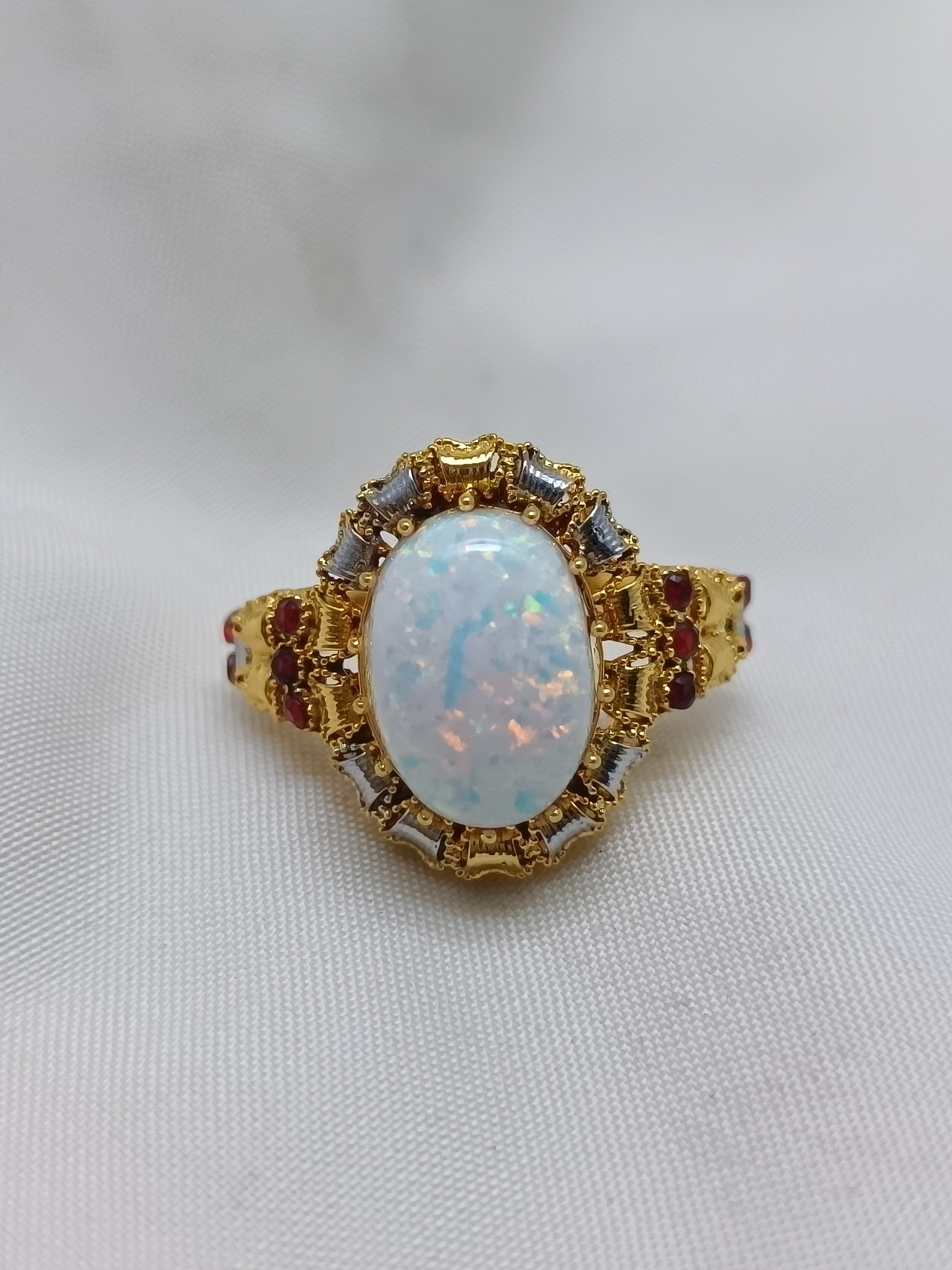 Opal stone Ring/uk28o