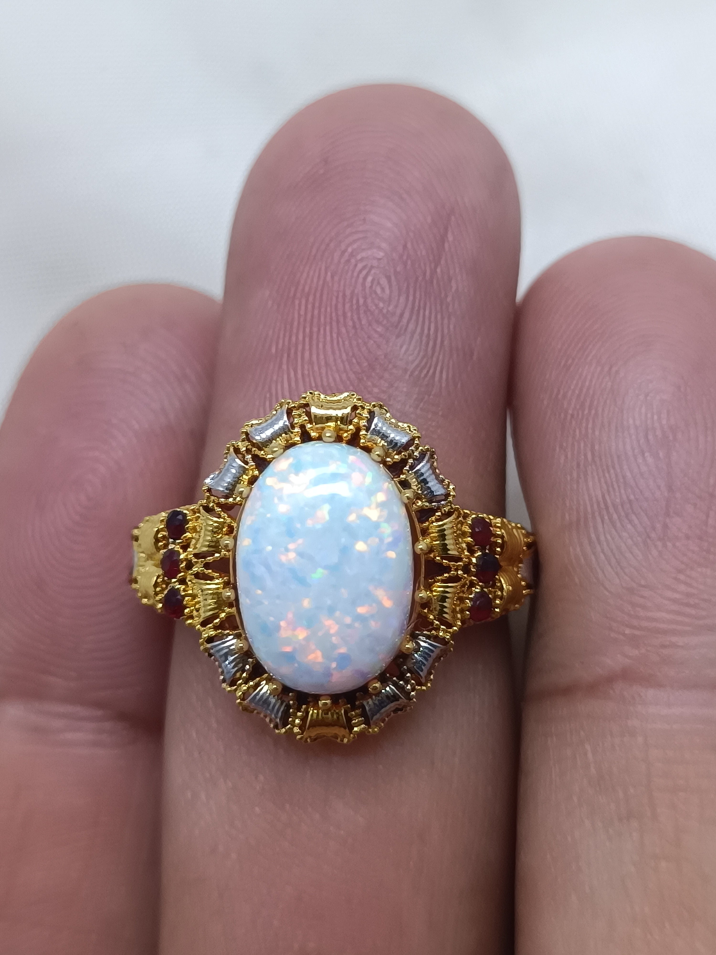 Opal stone Ring/uk28o