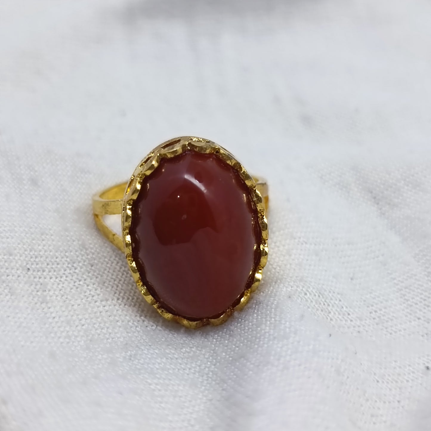 Beautiful Brown AQEEQ Ring/03