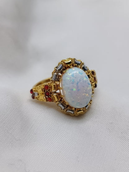 Opal stone Ring/uk28o