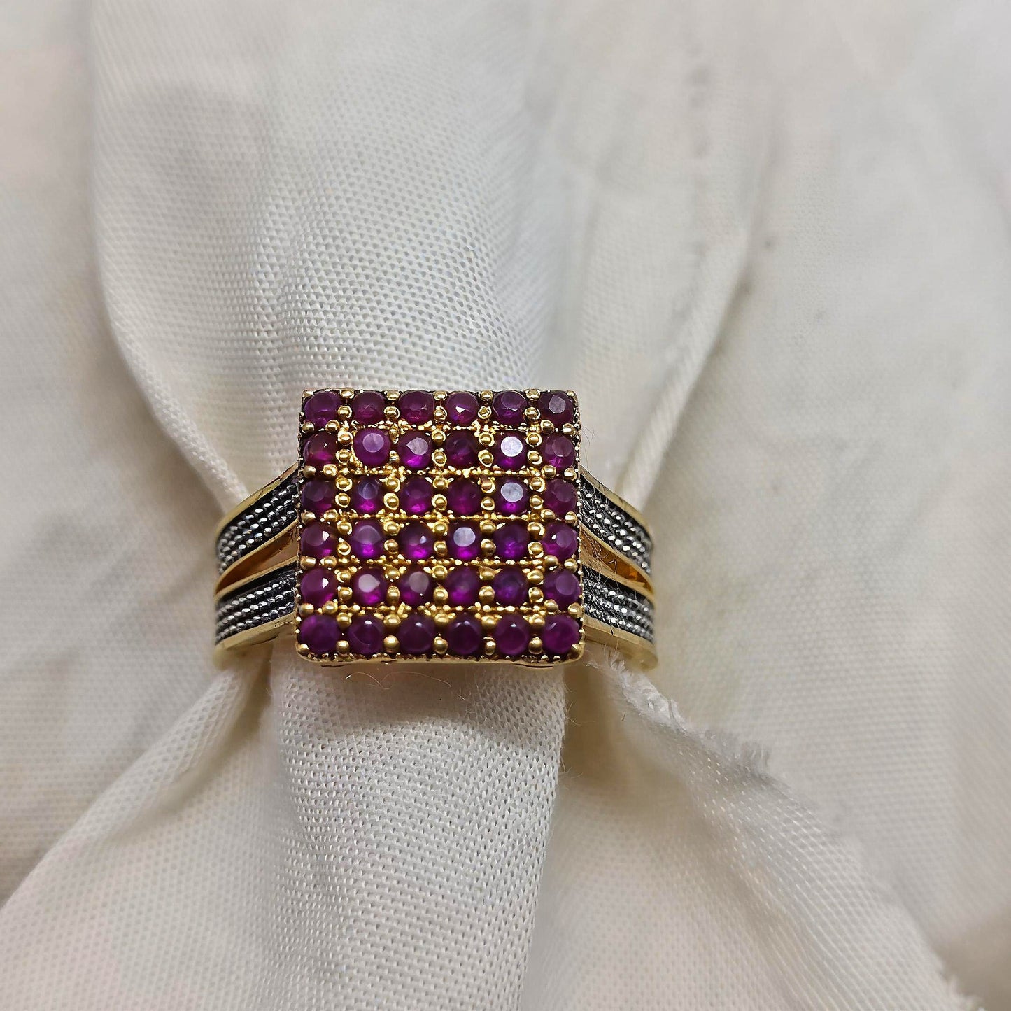 Beautiful chetam stone ring