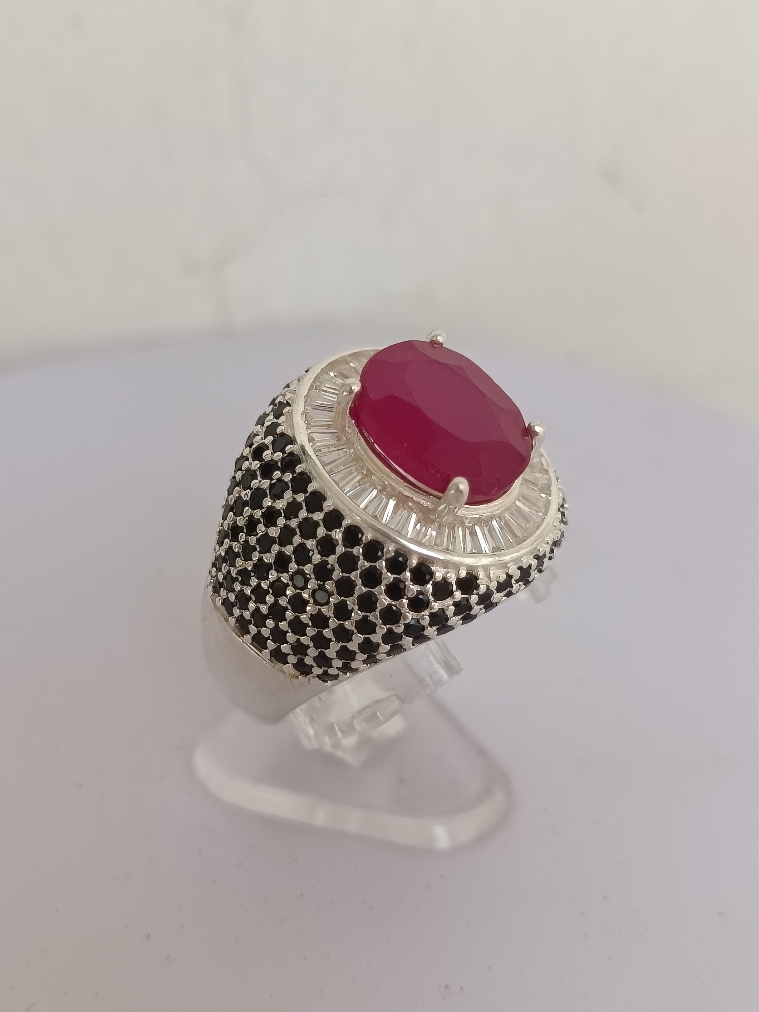 Men Ring 925 Silver