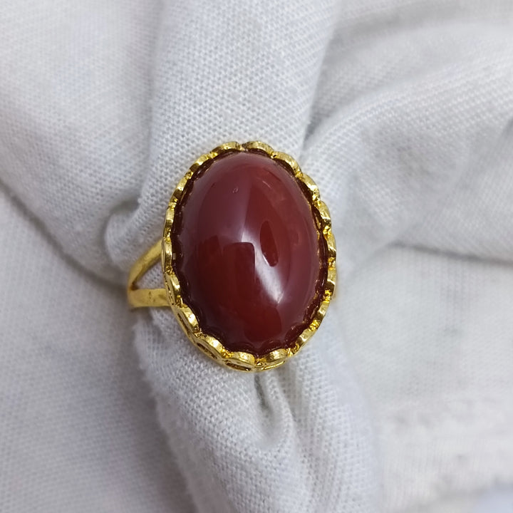 Beautiful Brown AQEEQ Ring/03