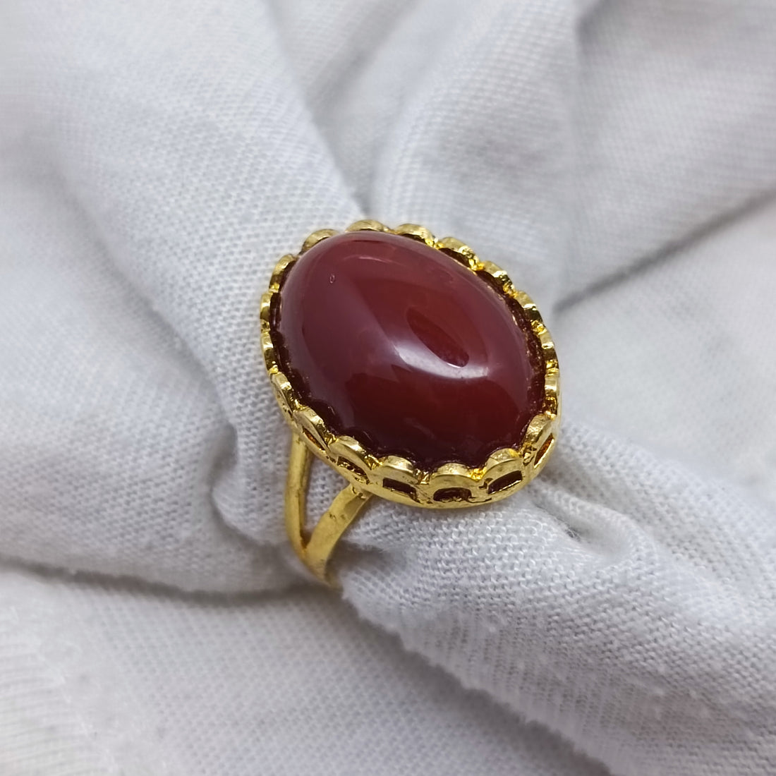 Beautiful Brown AQEEQ Ring/03